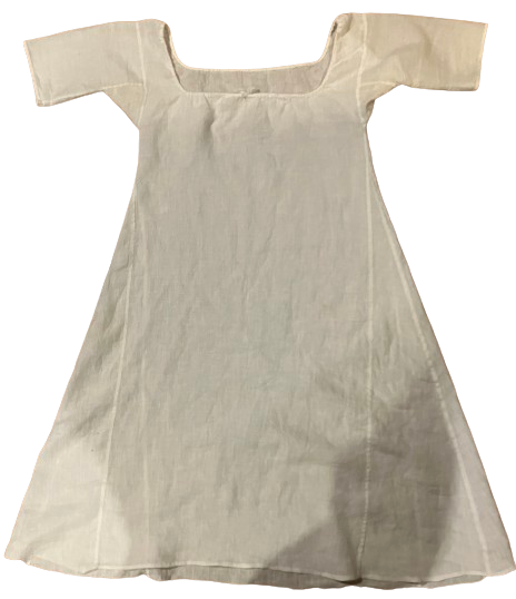 White 18th-century chemise